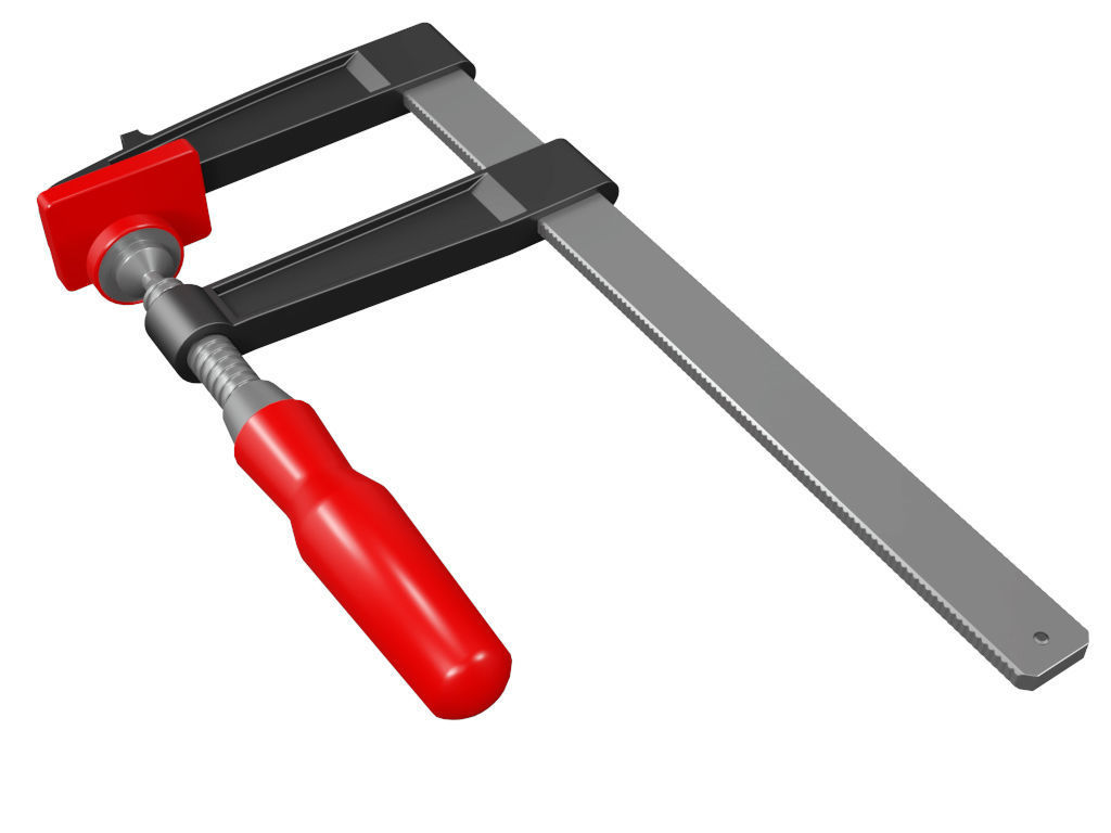 Clamp 3D model_4