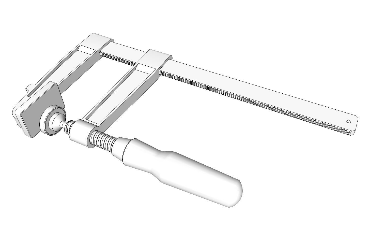 Clamp 3D model_7