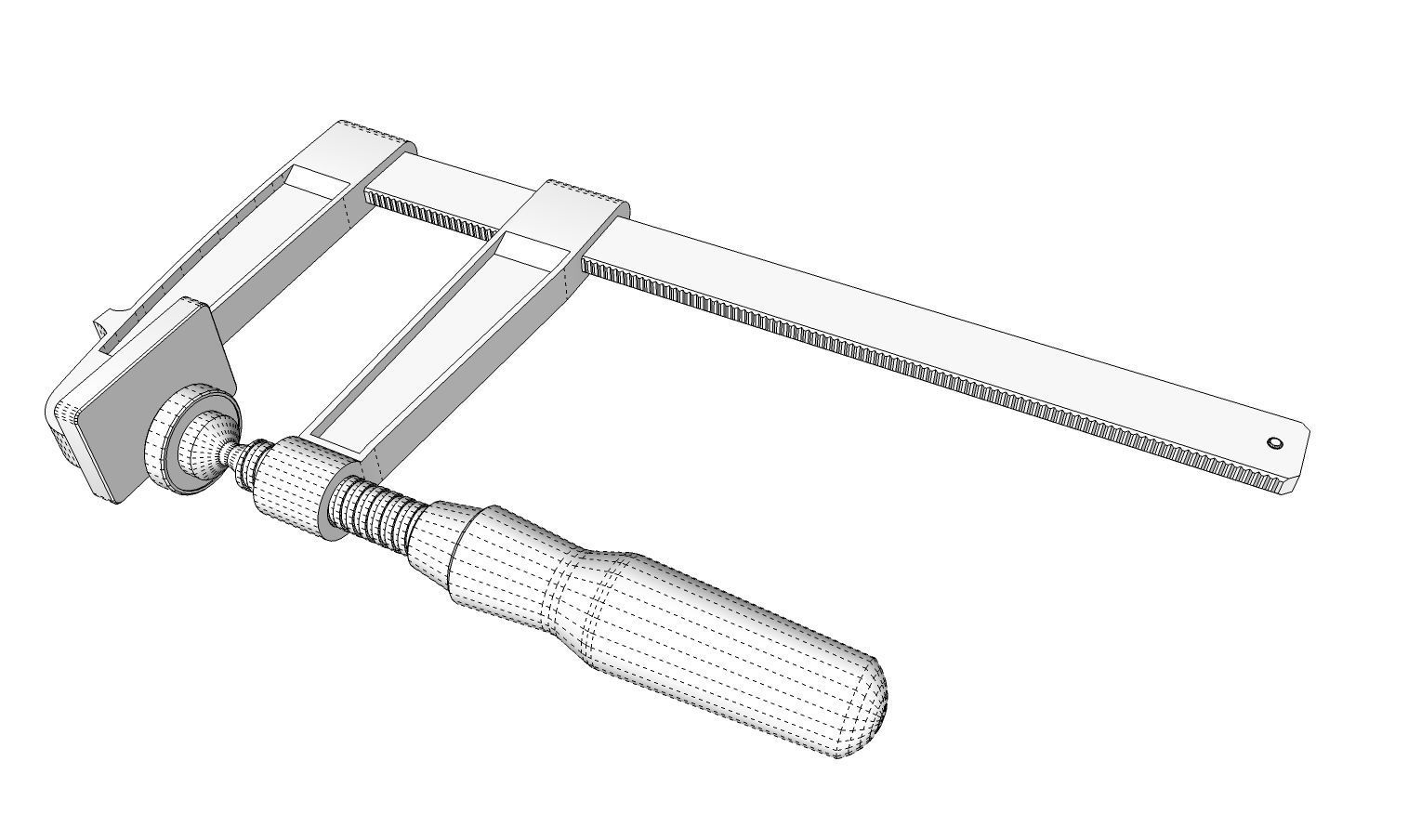 Clamp 3D model_8