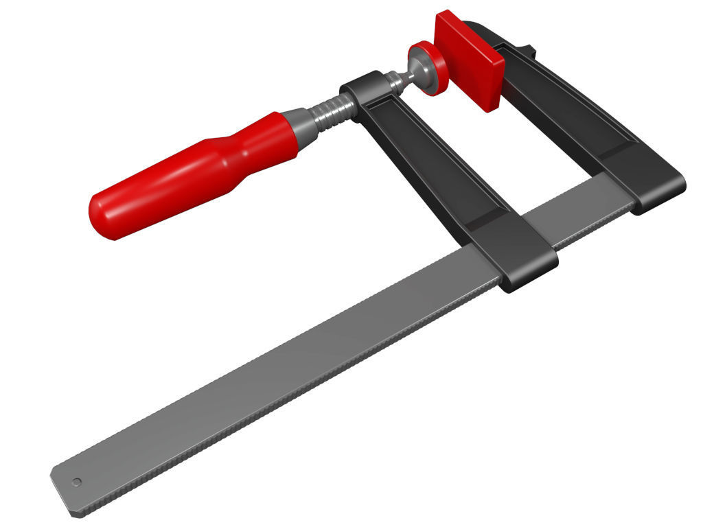 Clamp 3D model_3