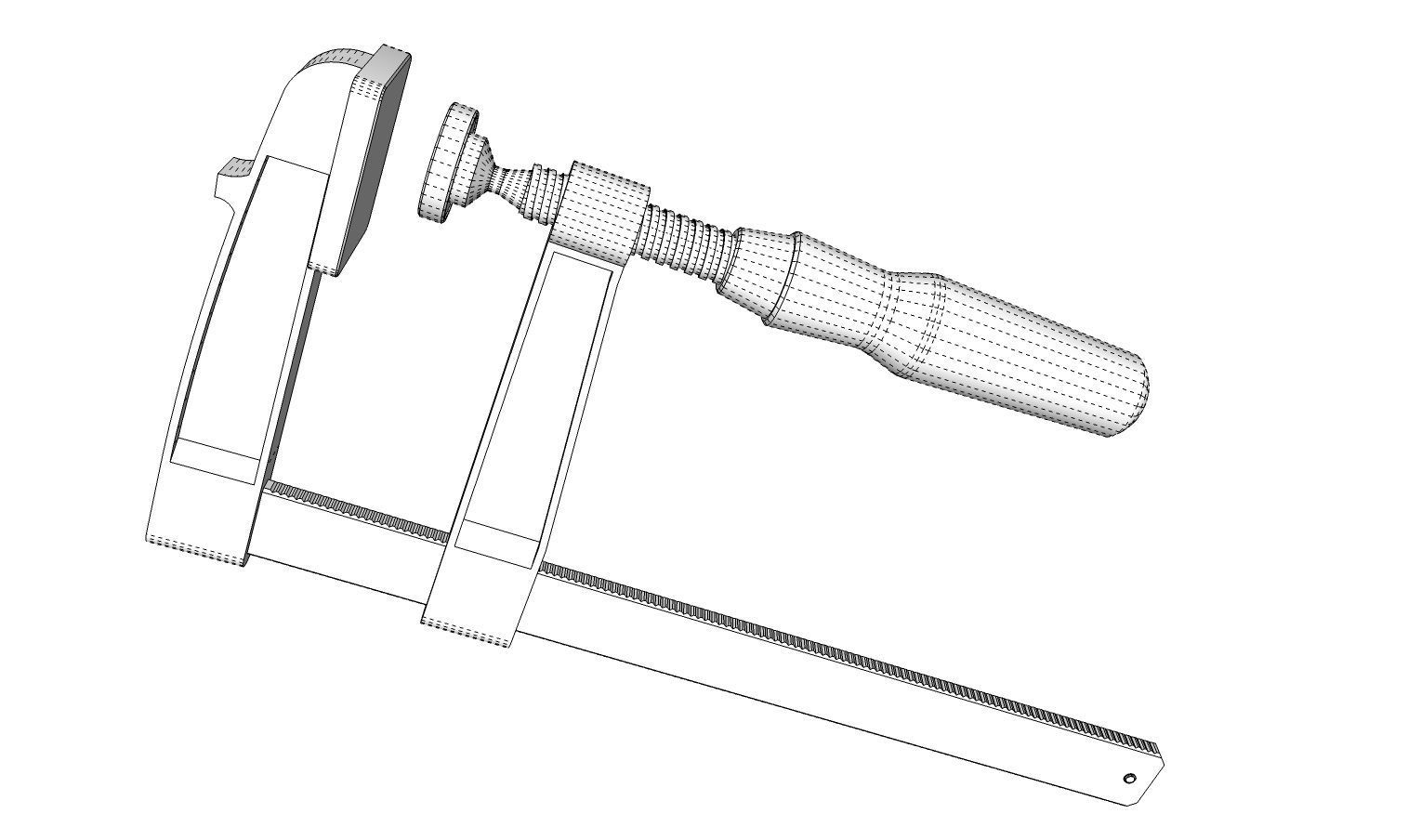 Clamp 3D model_14