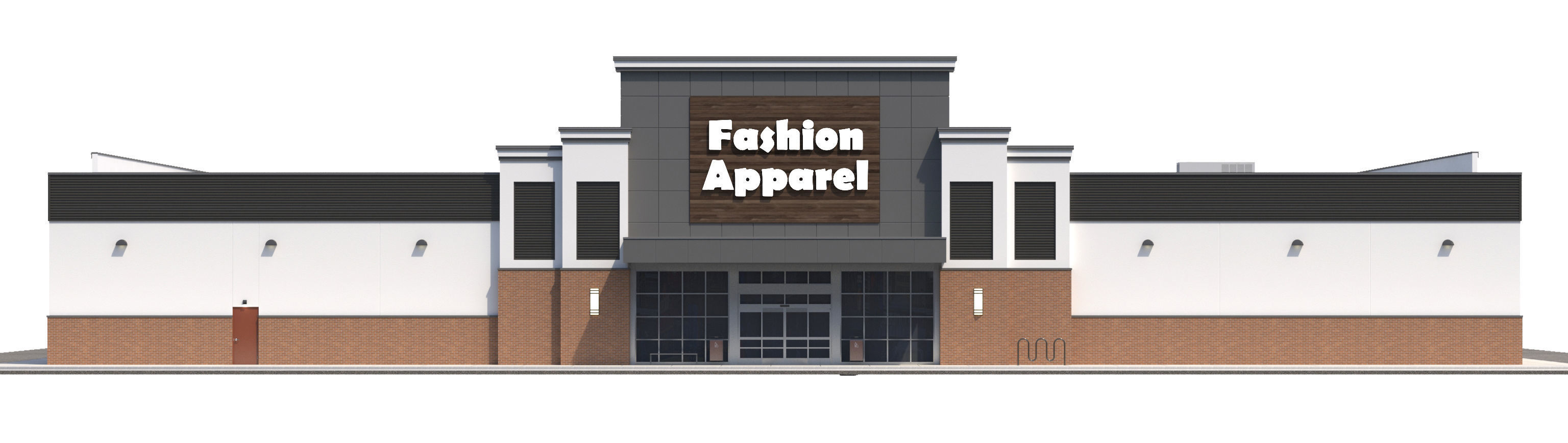Retail-059 Retail Store 3D model_9