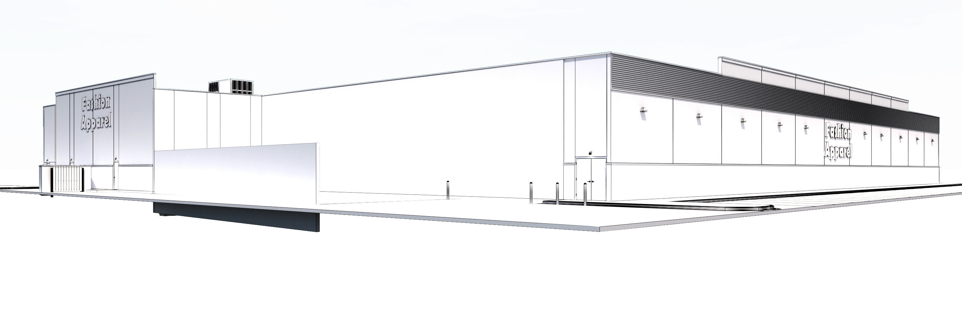 Retail-059 Retail Store 3D model_15