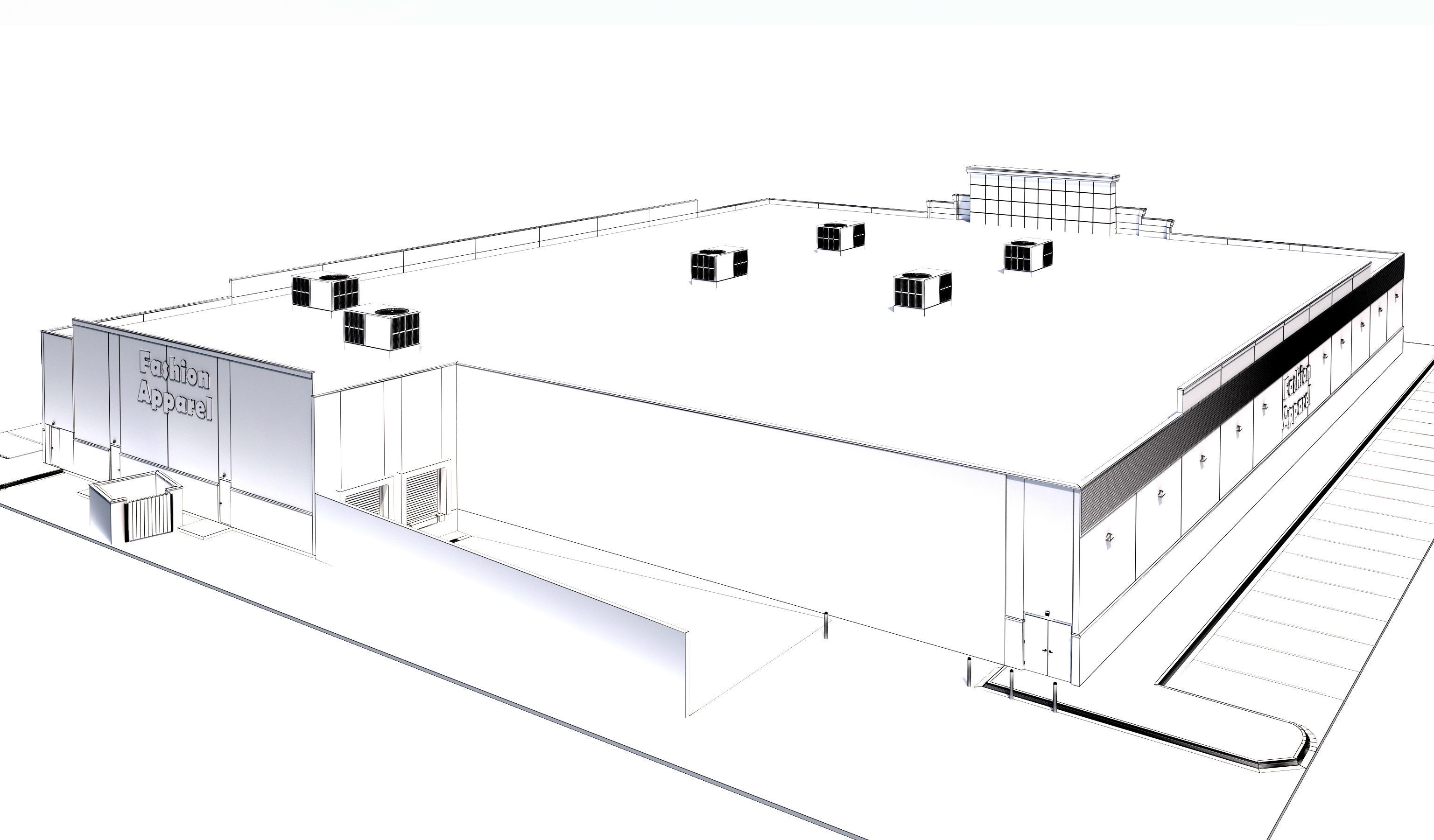 Retail-059 Retail Store 3D model_17