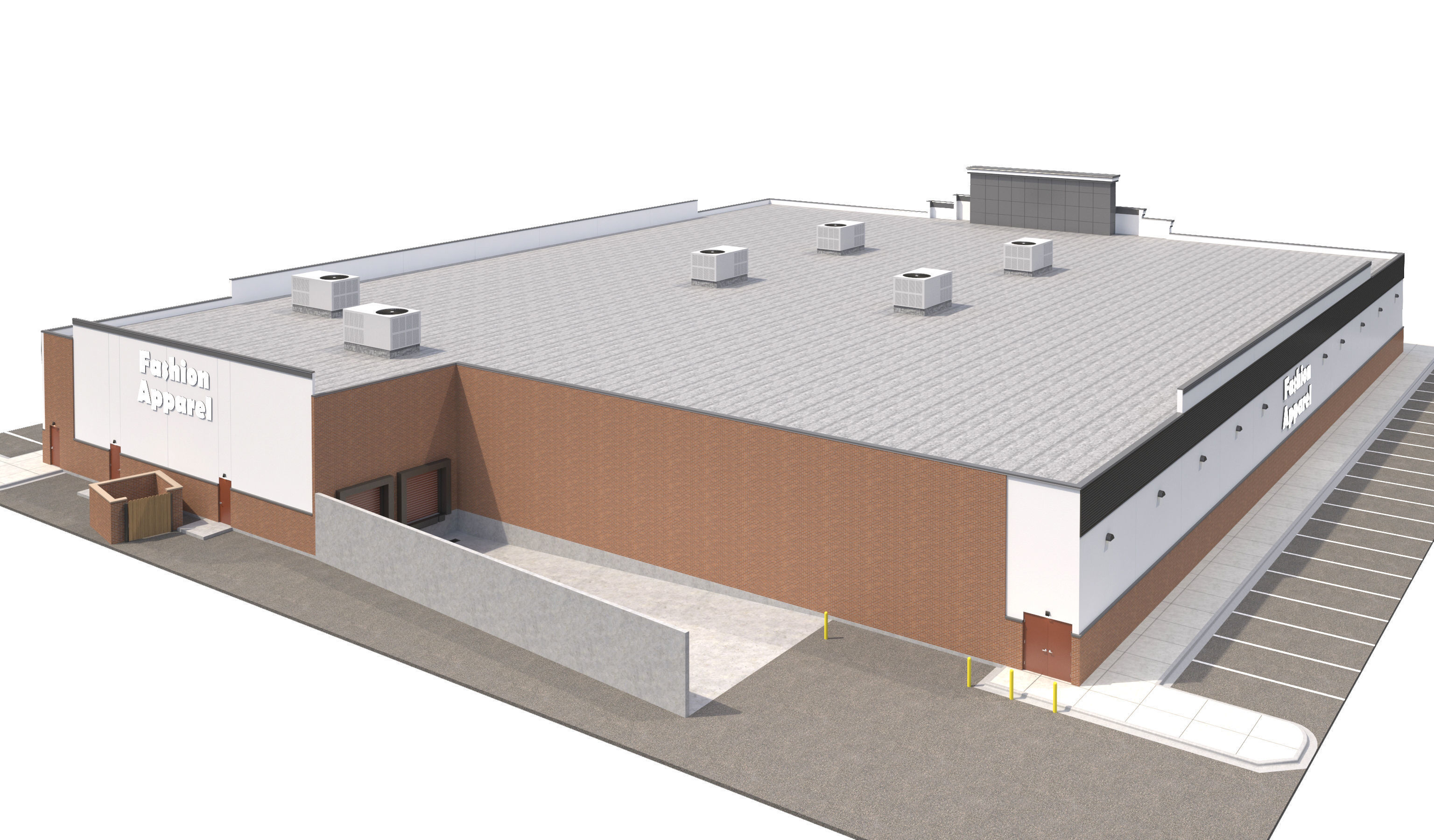 Retail-059 Retail Store 3D model_7