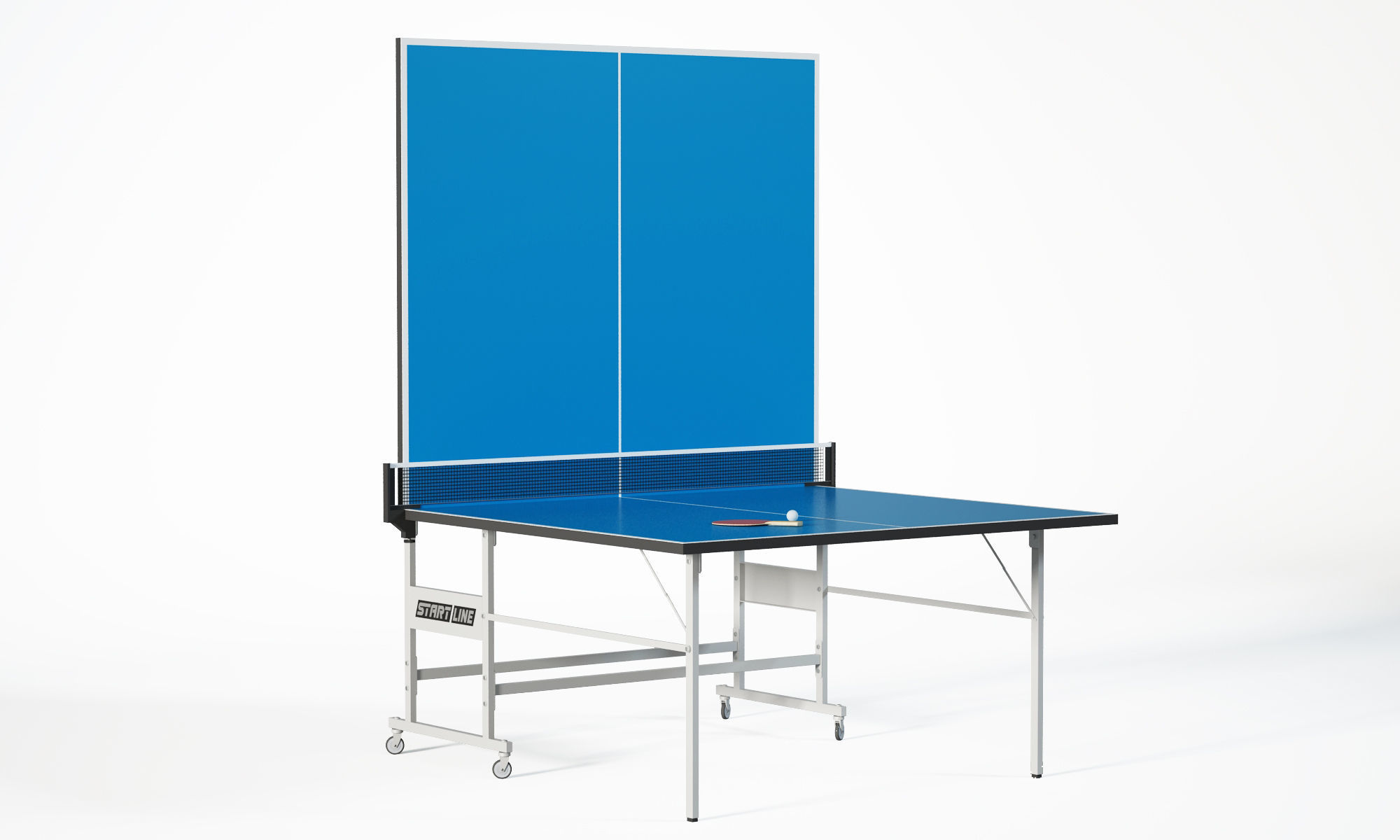 Ping Pong Table 3D model_10