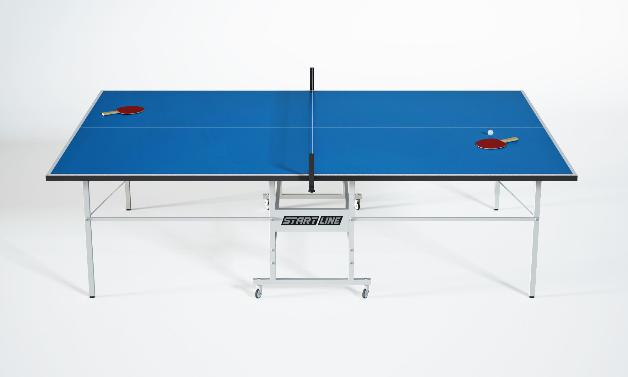Ping Pong Table 3D model_6