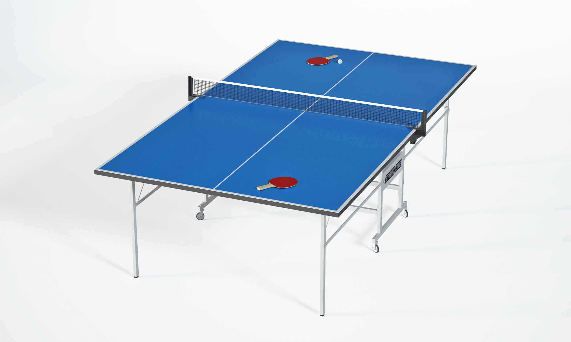 Ping Pong Table 3D model_2