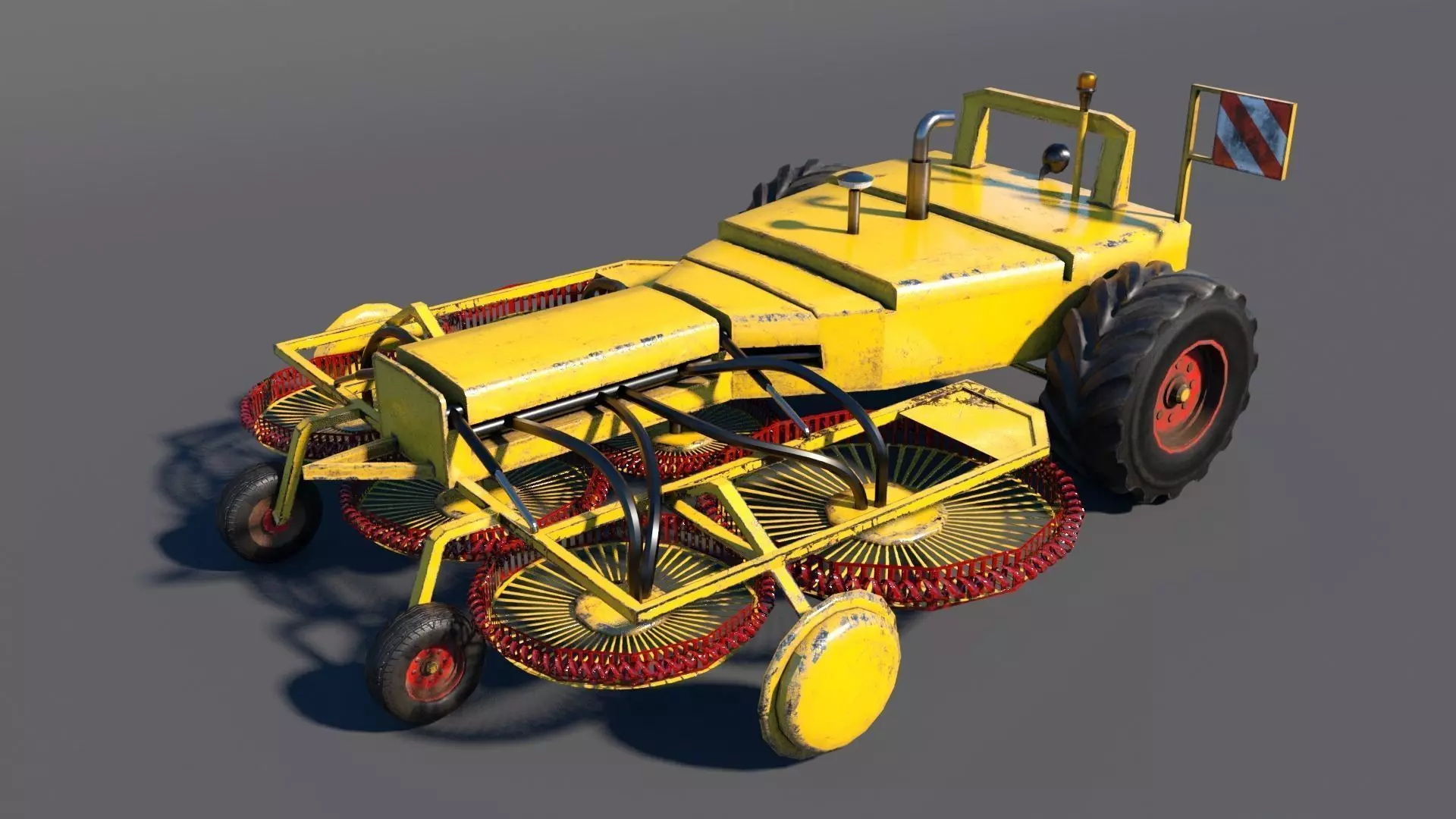 3D Soyes stripper Low-poly 3D model_0