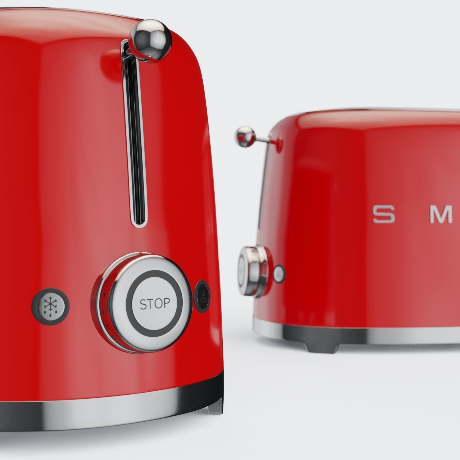 Smeg Toaster TSF01 and TSF02 3D model_5