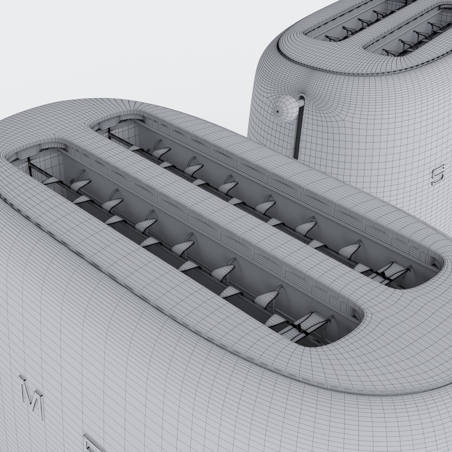 Smeg Toaster TSF01 and TSF02 3D model_15