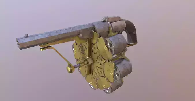 Joseph 48 shot revolver