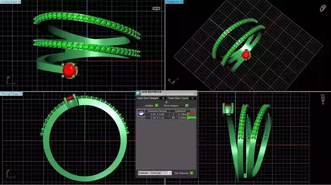10546 ring 3D print model