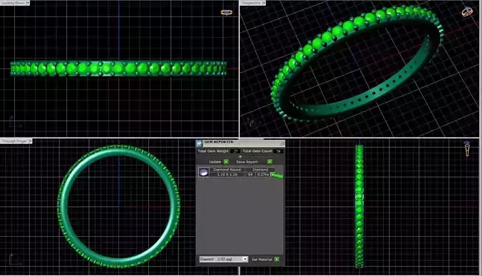 10542d ring 3D print model