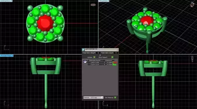 10527 flower 3D print model