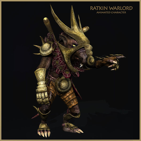 RATKINS ARMY LIGHT VERSION Low-poly 3D model_41