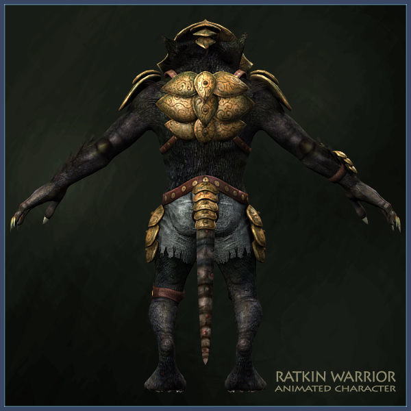 RATKINS ARMY LIGHT VERSION Low-poly 3D model_51