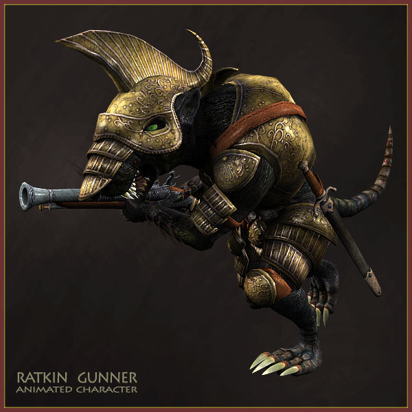 RATKINS ARMY LIGHT VERSION Low-poly 3D model_15