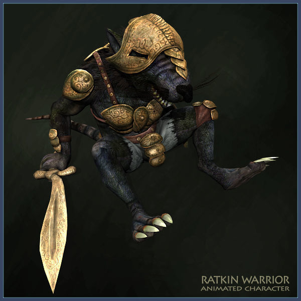 RATKINS ARMY LIGHT VERSION Low-poly 3D model_52