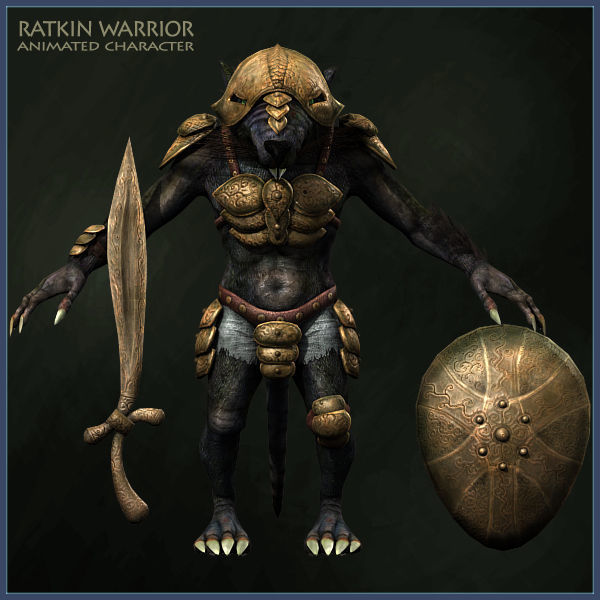 RATKINS ARMY LIGHT VERSION Low-poly 3D model_45