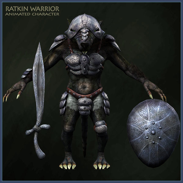 RATKINS ARMY LIGHT VERSION Low-poly 3D model_49