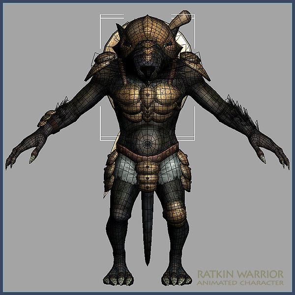 RATKINS ARMY LIGHT VERSION Low-poly 3D model_53