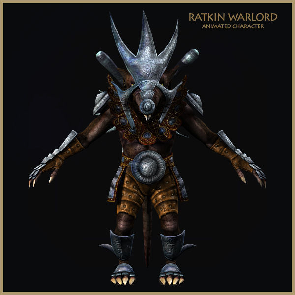 RATKINS ARMY LIGHT VERSION Low-poly 3D model_40