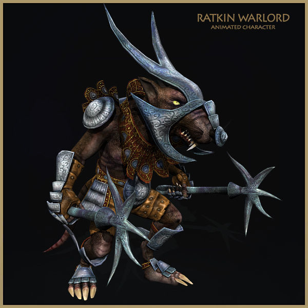 RATKINS ARMY LIGHT VERSION Low-poly 3D model_42