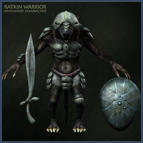 RATKINS ARMY LIGHT VERSION Low-poly 3D model_50