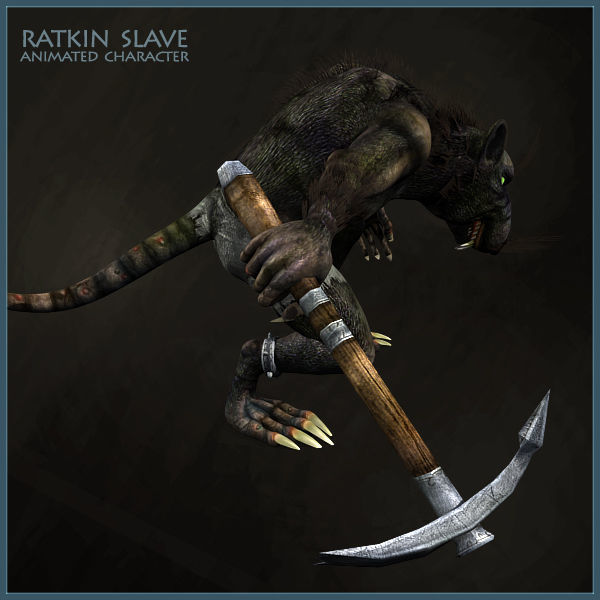 RATKINS ARMY LIGHT VERSION Low-poly 3D model_54