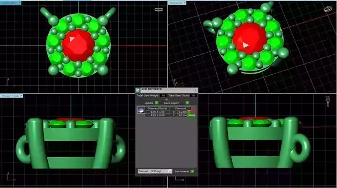 10525 ring 3D print model
