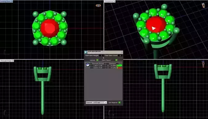 10520d flower 3D print model