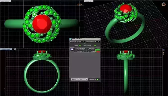 10498d ring 3D print model