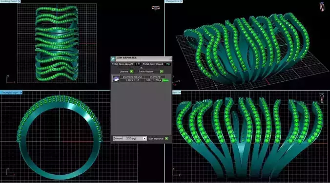 10496 ring with ring 3D print model