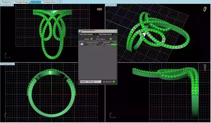 10495-1 creating ring 3D print model