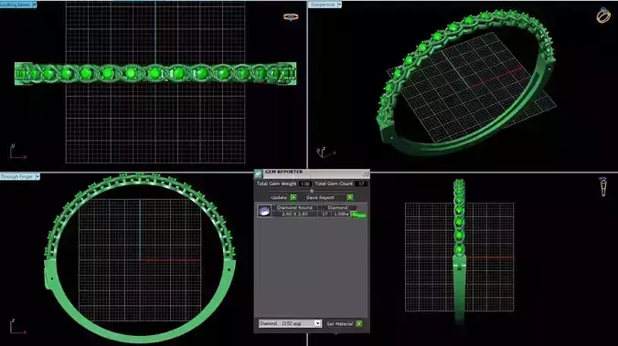 10473 ring 3D print model