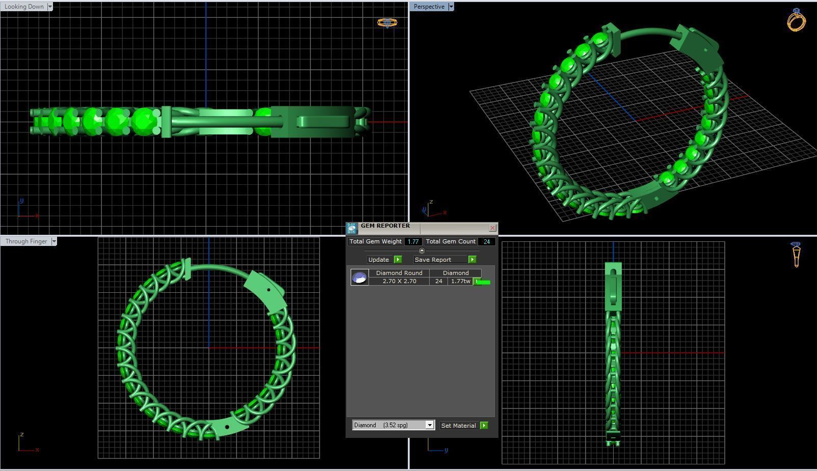 10582 f ring 3D print model_2