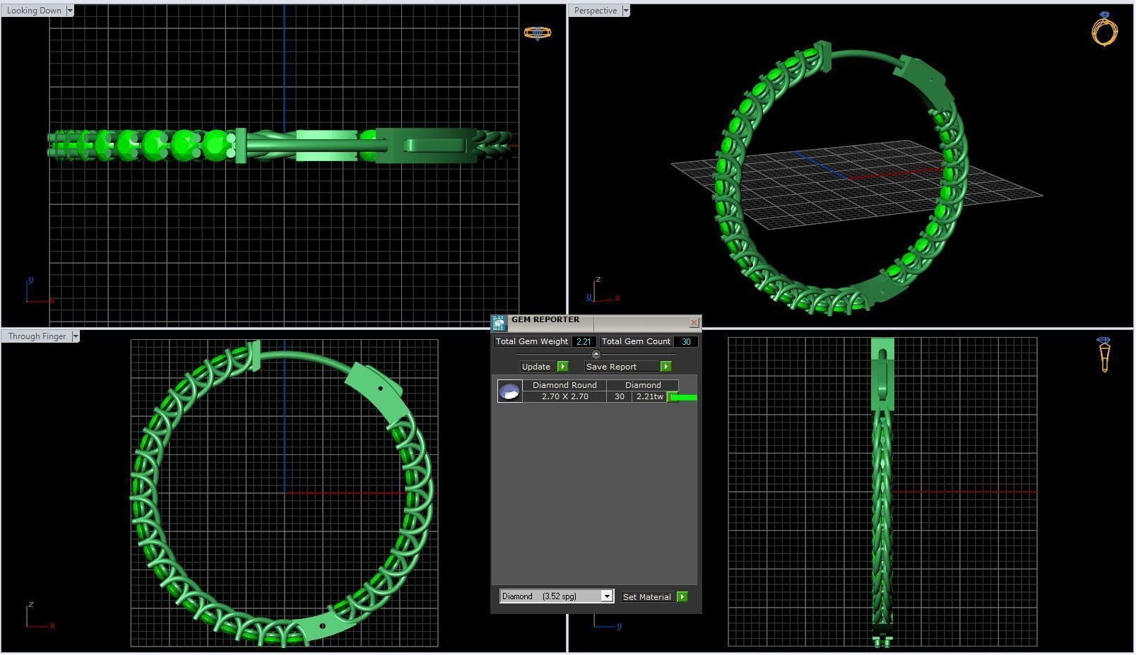 10582 f ring 3D print model_3