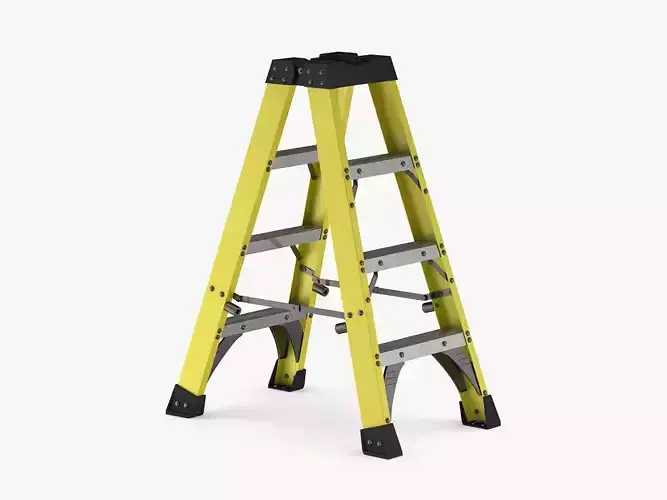 Fiberglass Ladder 3D model