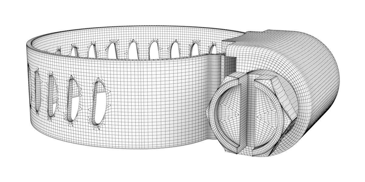 Pipe clamp 01 3D model_5