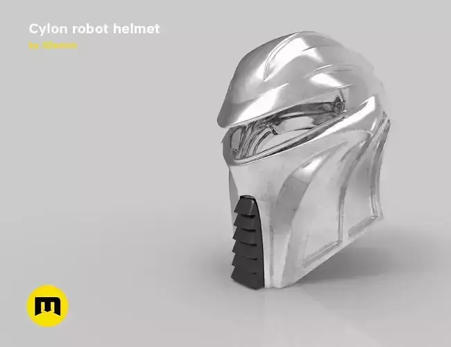 Cylon robot helmet from Batlestar Galactica 3D print model