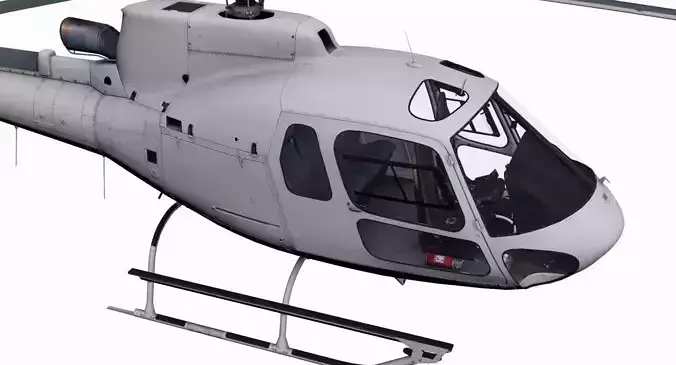 AS350 B3 Ecureuil 3D model