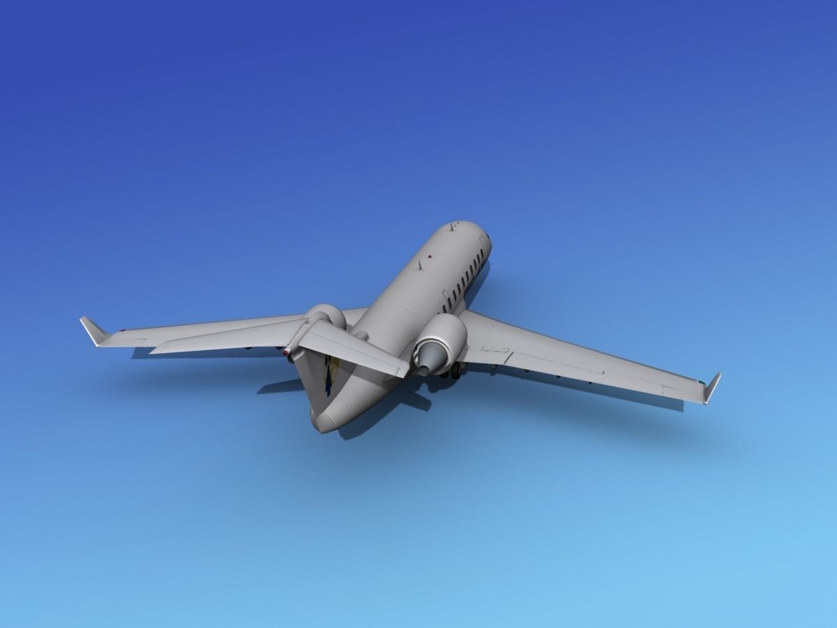 Canadair CRJ200 Brit Air 2 3D model_5