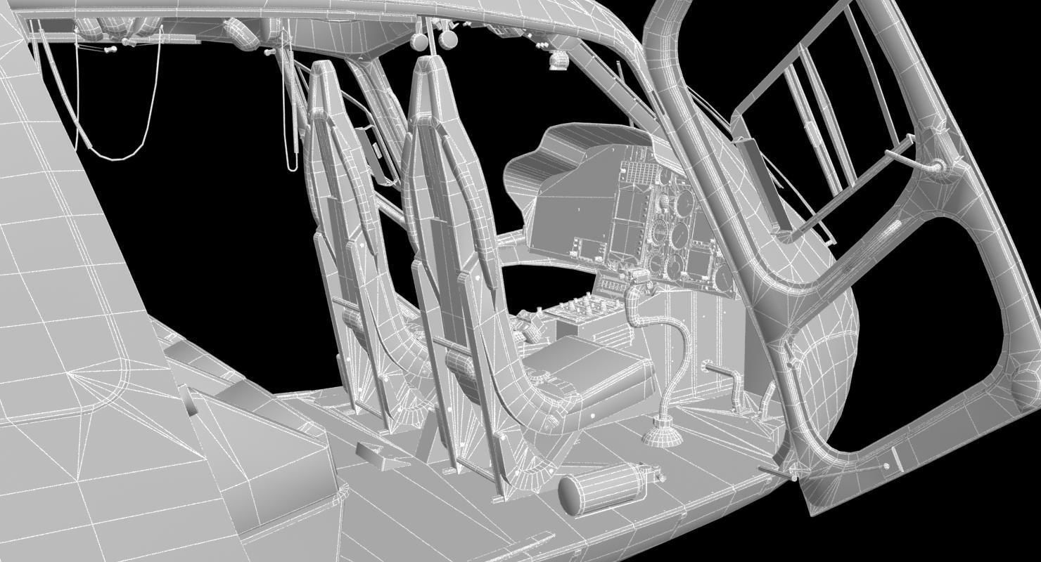 AS355 Ecureuil II 3D model_40