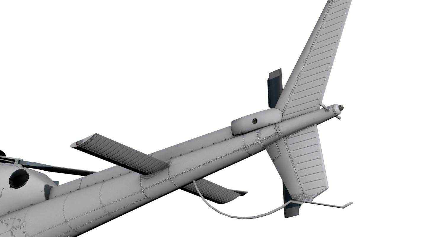 AS355 Ecureuil II 3D model_3