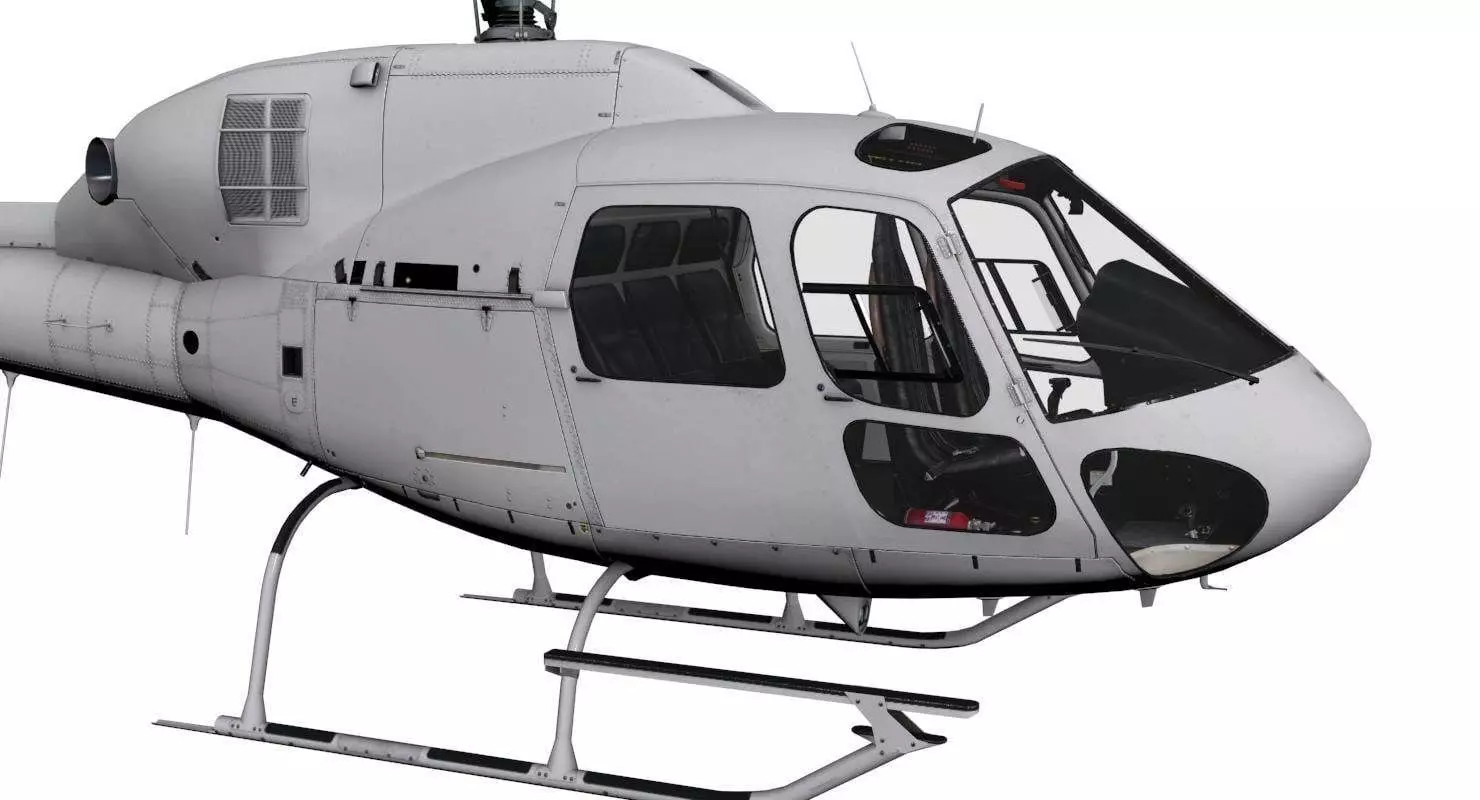 AS355 Ecureuil II 3D model_0