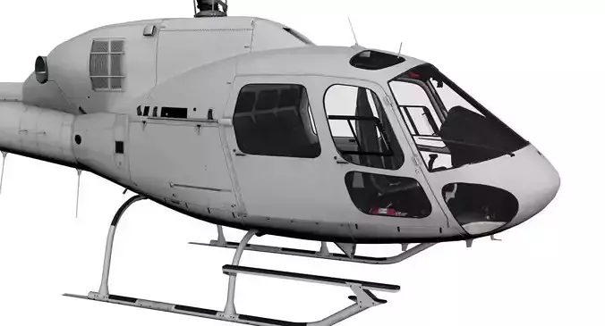 AS355 Ecureuil II 3D model