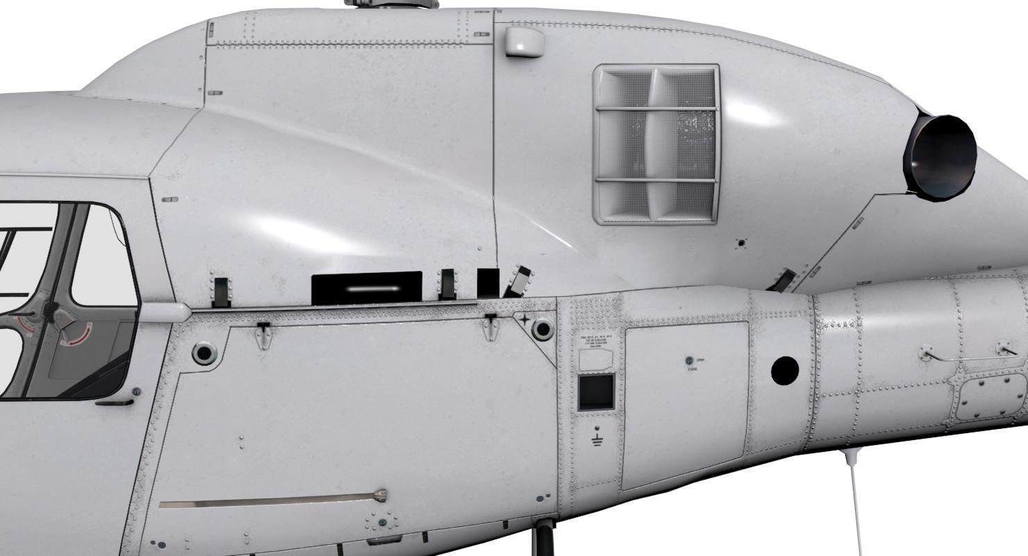 AS355 Ecureuil II 3D model_9