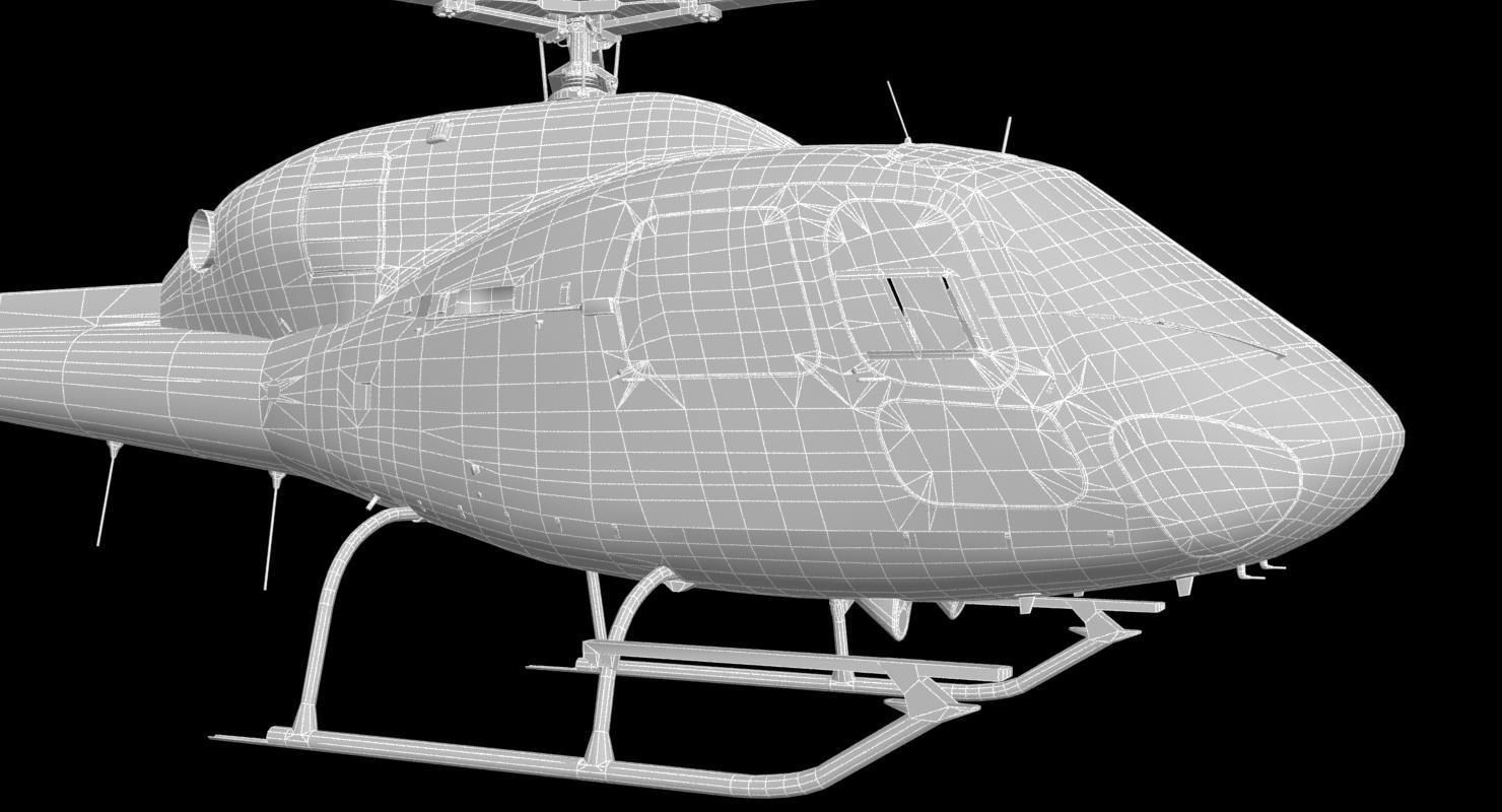 AS355 Ecureuil II 3D model_33