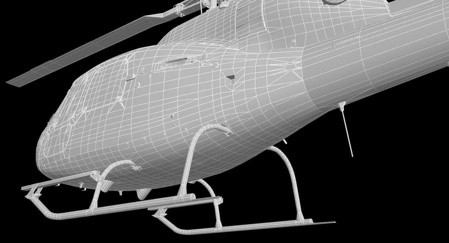 AS355 Ecureuil II 3D model_37